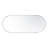 Capsule Wall Mirror - 24"W x 60"H Mirror - Chrome
