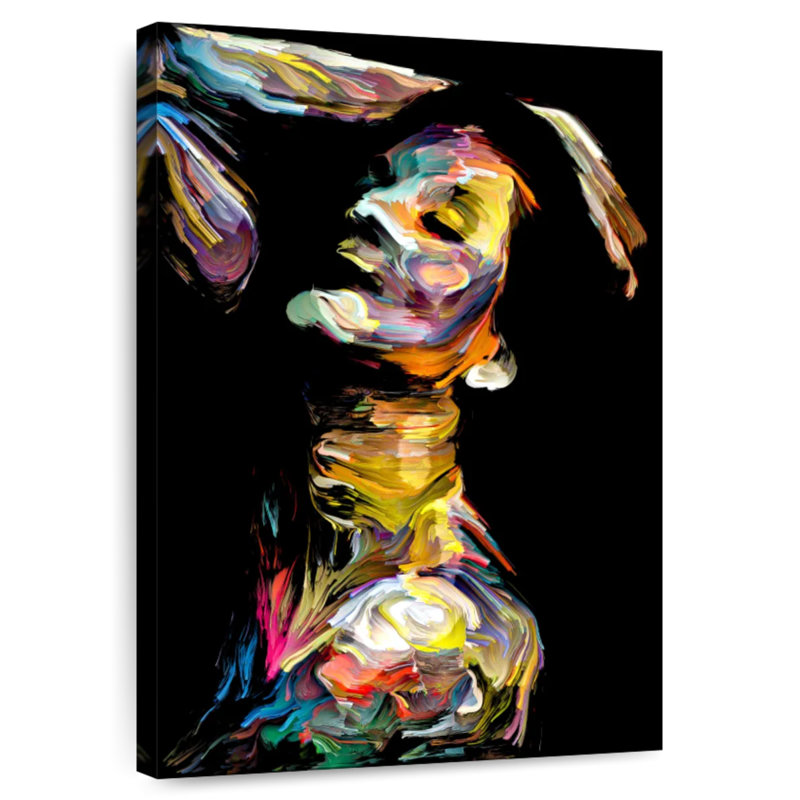Leisha Captivating Female, 48" H x 32" W