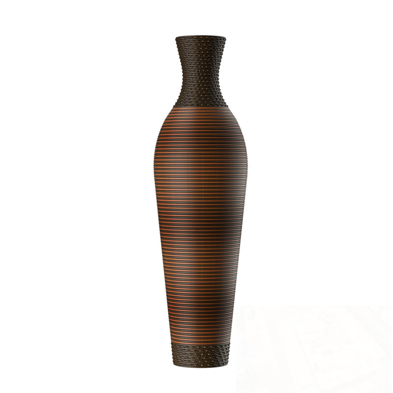 Hand-Woven PVC Rattan Floor Dechant