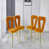 Tissu orange est en rupture de stock