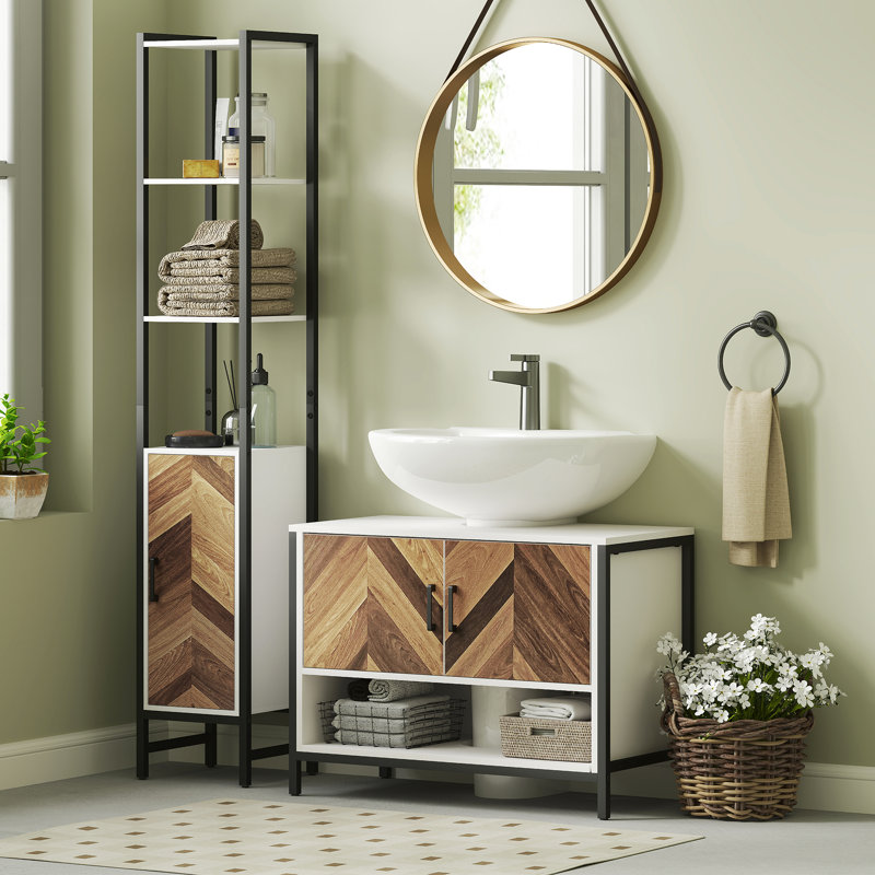 Yatesville Bathroom Vanity with Basin