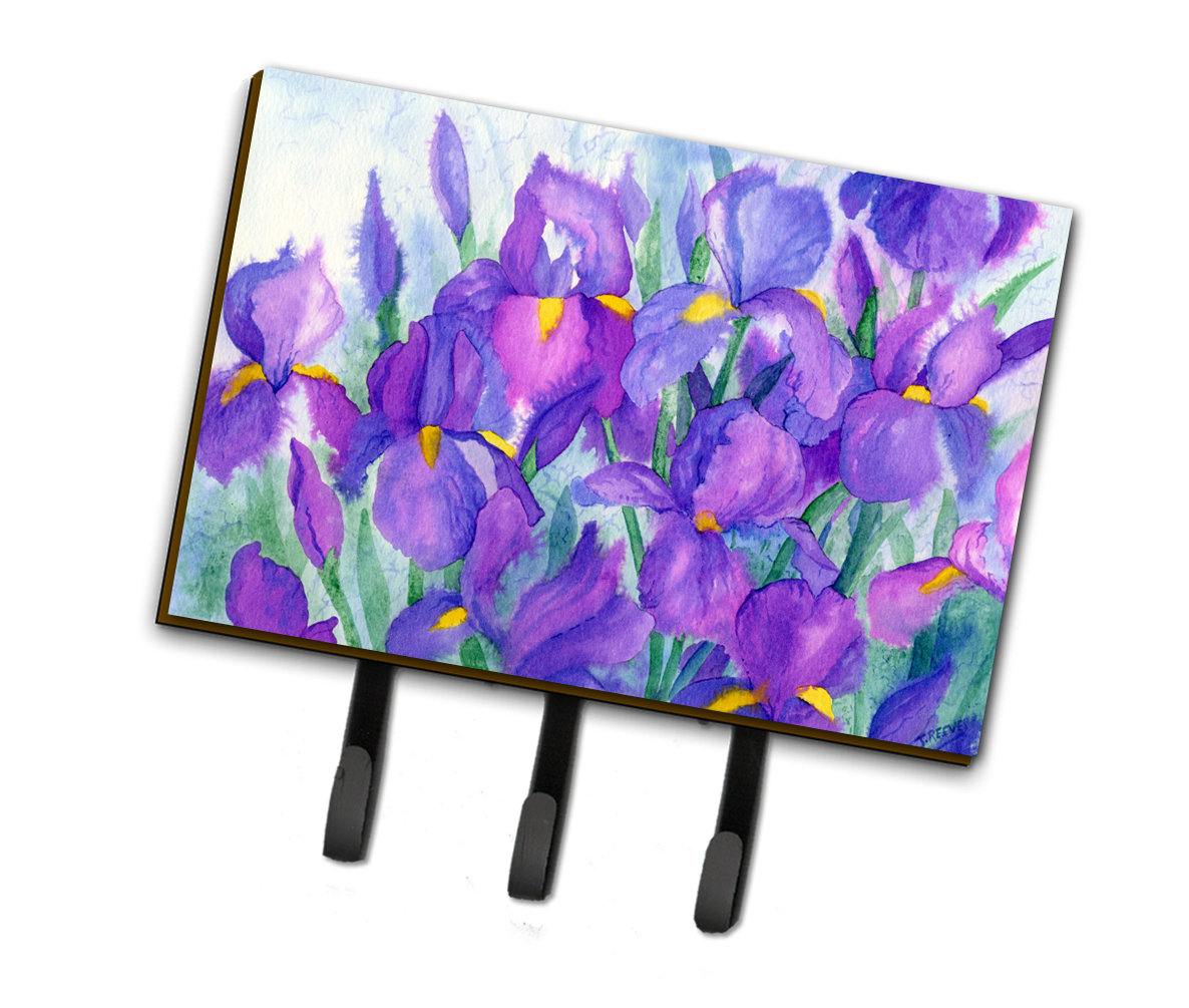 East Urban Home Bee Iris Wall Key Organizer with Key Hooks | Wayfair