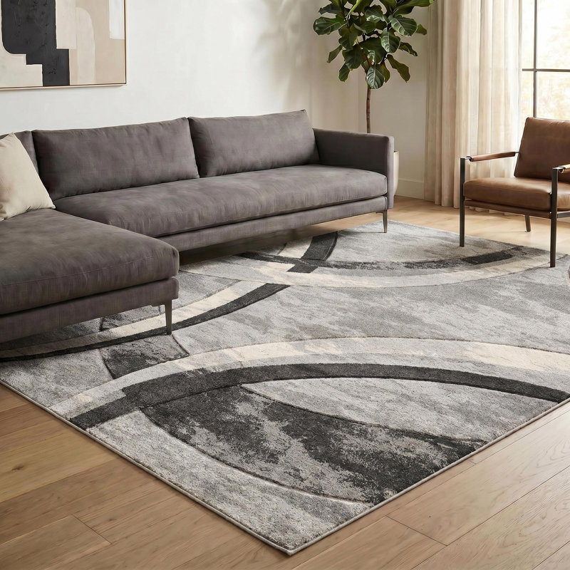 Chaiken Area Rug, GREY, 60 x 220 cm (Runner)