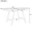 Table de salle à manger extensible Modern