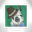 «Rolled Llama Gentleman», impression sur papier-47479417