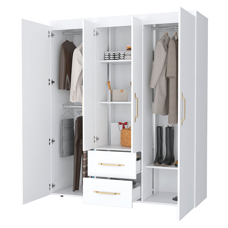 Armoire tout-en-un à 2 portes