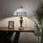 Sehnaz Tiffany Table Lamp Sky Color Stained Glass Hexagon LED Bulbs Included 16'W*16"D*24"H