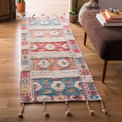 Tapis rouge en laine Joppatowne