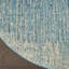 Tapis abstrait bleu clair / bleu marine / beige Abbate-876292645