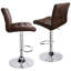 Tabouret de comptoir pivotant et réglable en hauteur 32,5 po Ludly-447242313-434711434