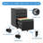 3 Drawer Mobile File Cabinet With Lock