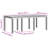 Garden Table Poly Rattan-805869274-805869271