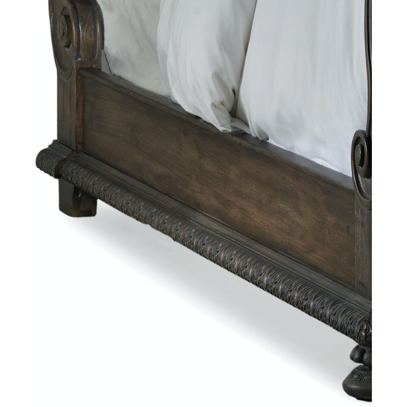 Rhapsody Tufted Bed, California King, Brown/Beige