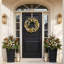 32" Evergreen Wreath Decorated With Assorted Ornaments