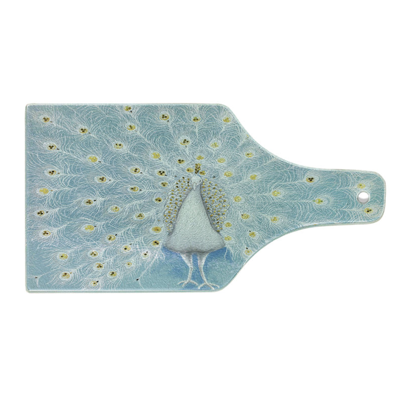 Planche à découper en verre trempé Ambesonne