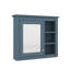 Armoire de rangement murale pour salle de bain, armoire à pharmacie 30 po x 28 po avec porte miroir et tablette interne réglable-738825199