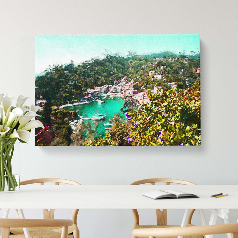 Portofino In Italy - Wrapped Canvas, 50cm H x 76cm W x 3cm D
