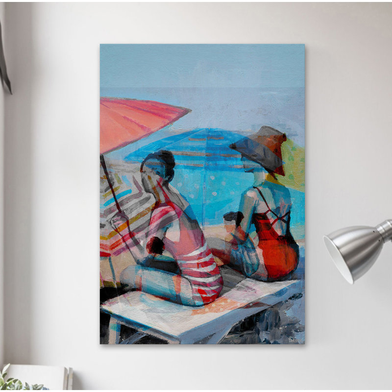 Parvez Taj - Wrapped Canvas Painting, 45cm H x 30cm W