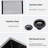 Gunmetal Black Stainless Steel Sink 33"X19" - Double Bowl Undermount, 10" Deep Basin, Reduces And Sound Problems Easy To Clean Surface