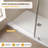 30'' W X 4'' H Solid Surface White Backsplash Polished Rectangular Vanity Top Back Splash for Vanity Sink, Window Sill, Door Transitions