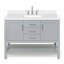 Meuble-lavabo simple avec plateau en quartz Abby-94003826-116272319-116272321