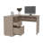 Jexiel L-Shaped Computer Desk, Bardolino Oak-1537226985