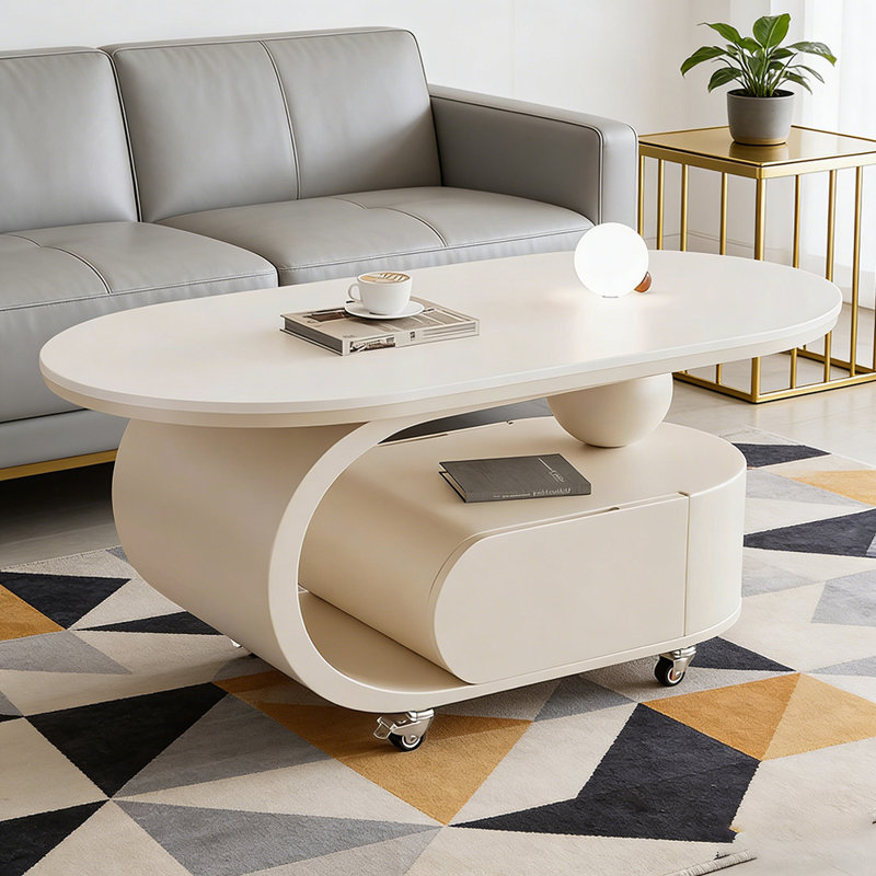 Clute, H 17,71 po x L 47,24 po x l 23,62 po, Blanc, Blanc