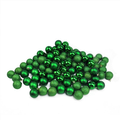 9Shatterproof 4-Finish Christmas Ball Ornament