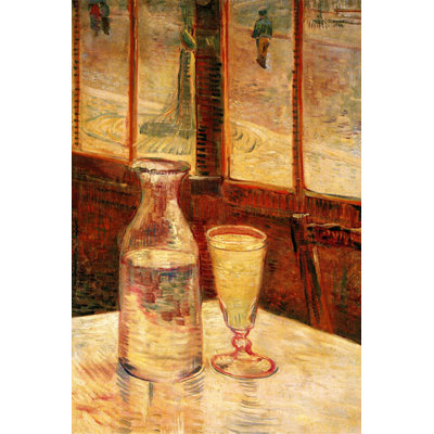 The Still Life With Absinthe by Vincent Van Gogh - Unframed Print
