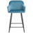 Ivanna Upholstered Counter Stool with Metal Frame-1541298685