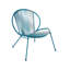 Ensemble de mobilier de patio 3 pièces, ensemble bistro de jardin en forme de coquillage-1878774517