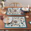 Mataram Polyester Blend Abstract Rectangle Placemat