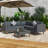4-Pieces Outdoor Wicker Sofa Set-408043232