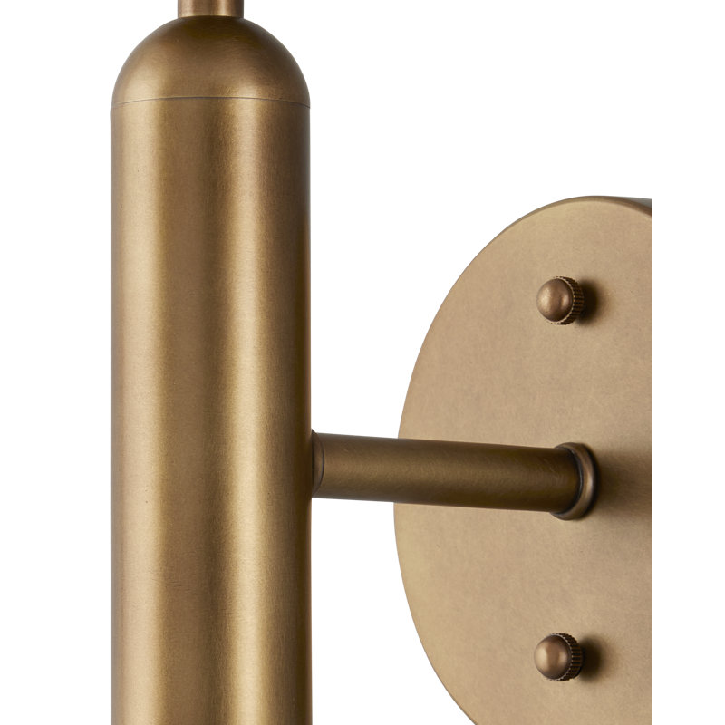 Barbican 1 - Light Wallchiere, Antique Brass
