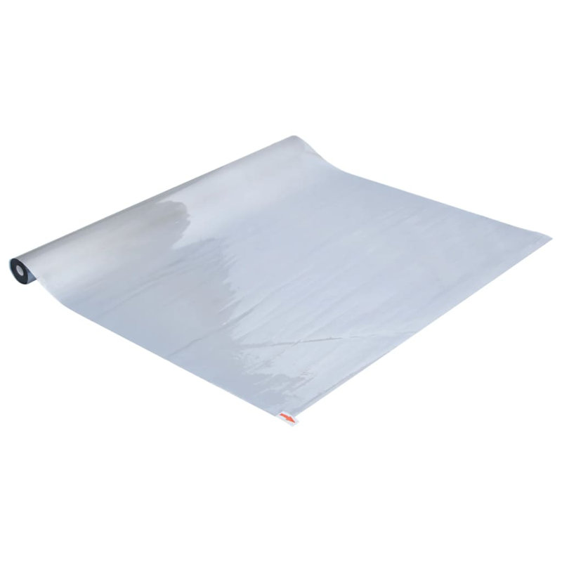 Symple Stuff Solar Film Static Reflective Effect Silver, 90cm H x 1000cm W