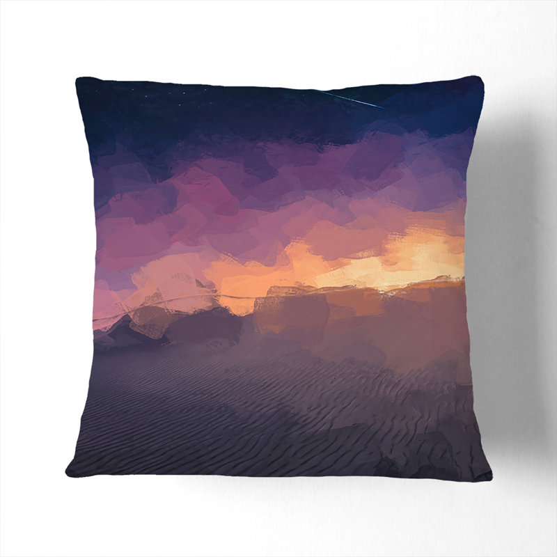 Square Throw Cushion, Stone, 55cm H x 55cm W x 20cm D