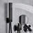 Rain Dual Shower Head 2.5 GPM GPM