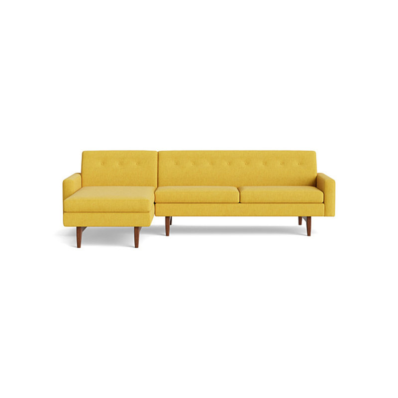 Tyler Chaise Sectional, Left Hand Facing, Performance Weave - Spruce