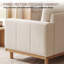 Canapé modulaire en L rembourré avec repose-pieds Milsap-132269716