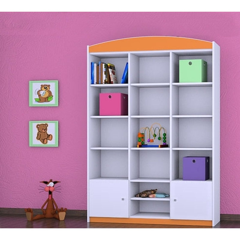 Cara 183cm H X 132cm W Kids Cube, Orange