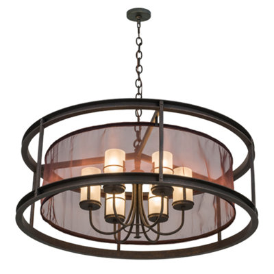 Lustre géométrique à 6 lumières Nasiere