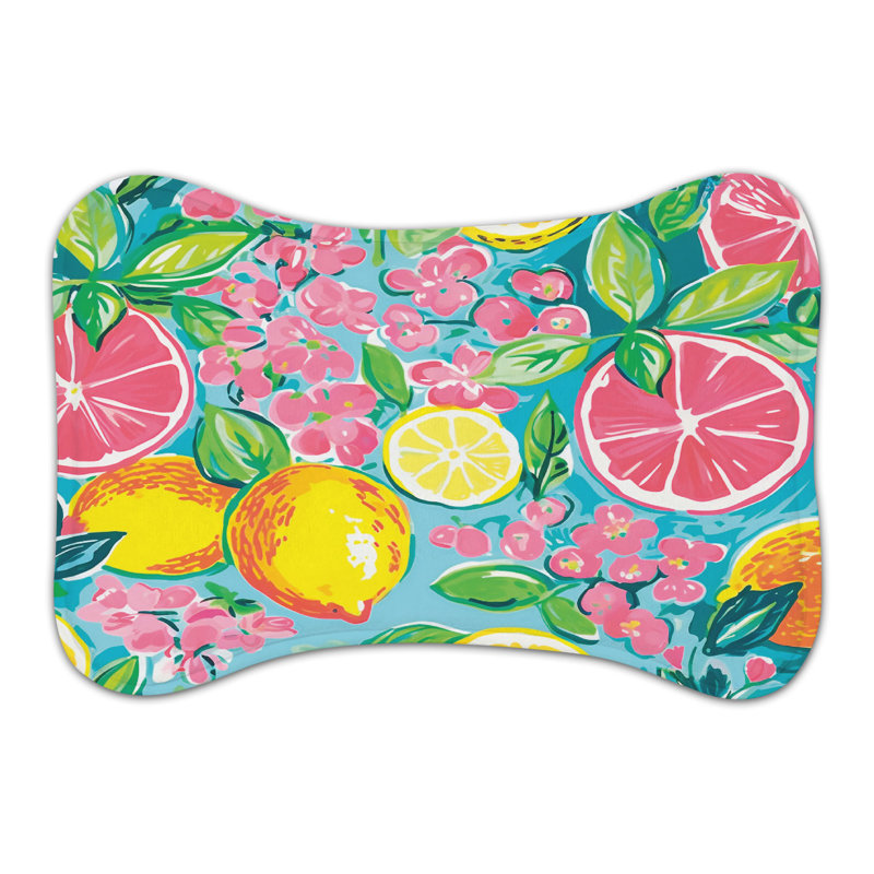 Tapis Island Fruit - forme d'os