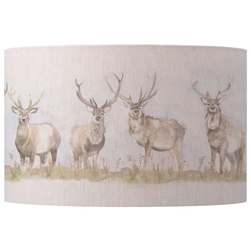 29cm H Cotton Drum Lamp Shade
