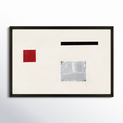 Tempo with Red 1 Print by Robert Kamnatnik
