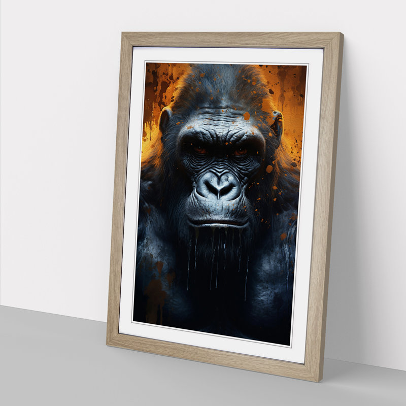Gorilla Realism - Framed Print