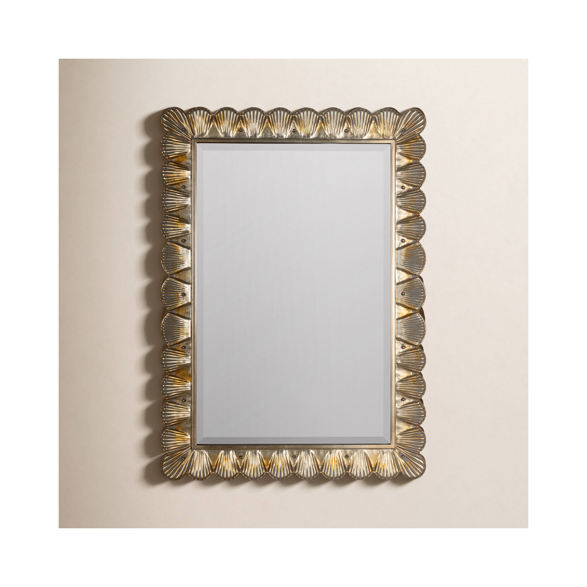 Scalloped Wall Mirror