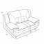 61 " Faux Leather Loveseat