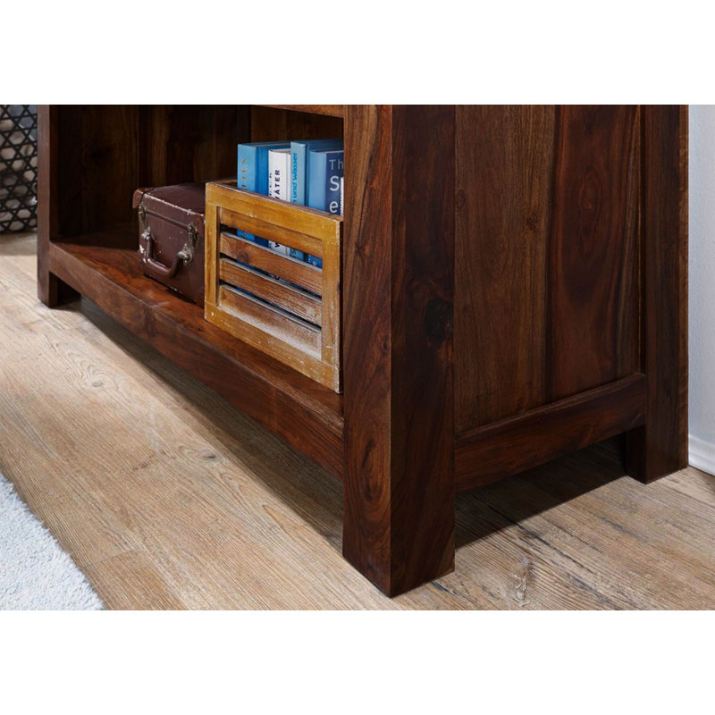 Metro Life 200 cm H x 100 cm W Solid Wood Standard Bookcase