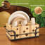 Porte-ustensiles de cuisine en bois Caddy