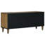 Unfinished TV Stand for TVs up to 49" with Fireplace Included